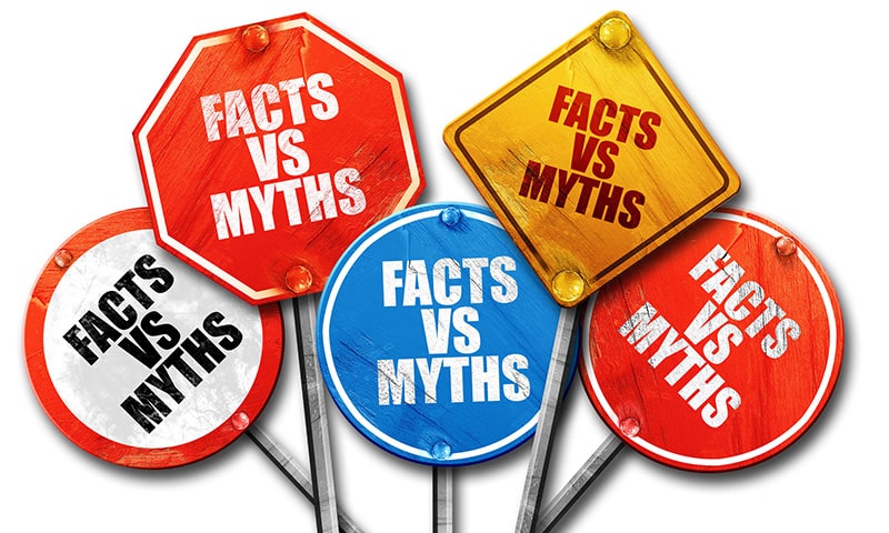facts vs myths, 3D rendering