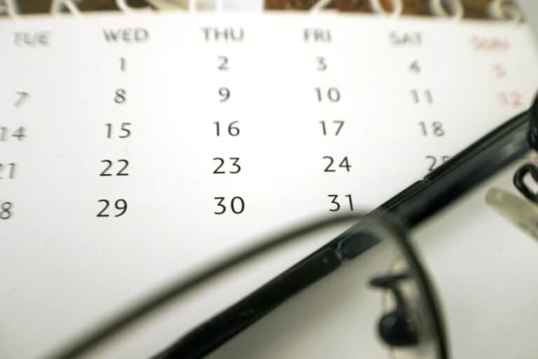 Calendar image