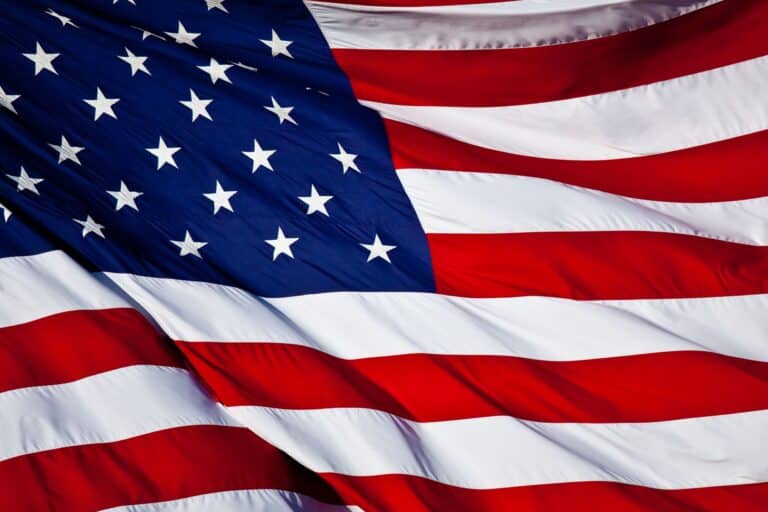 an american flag background waving in the wind