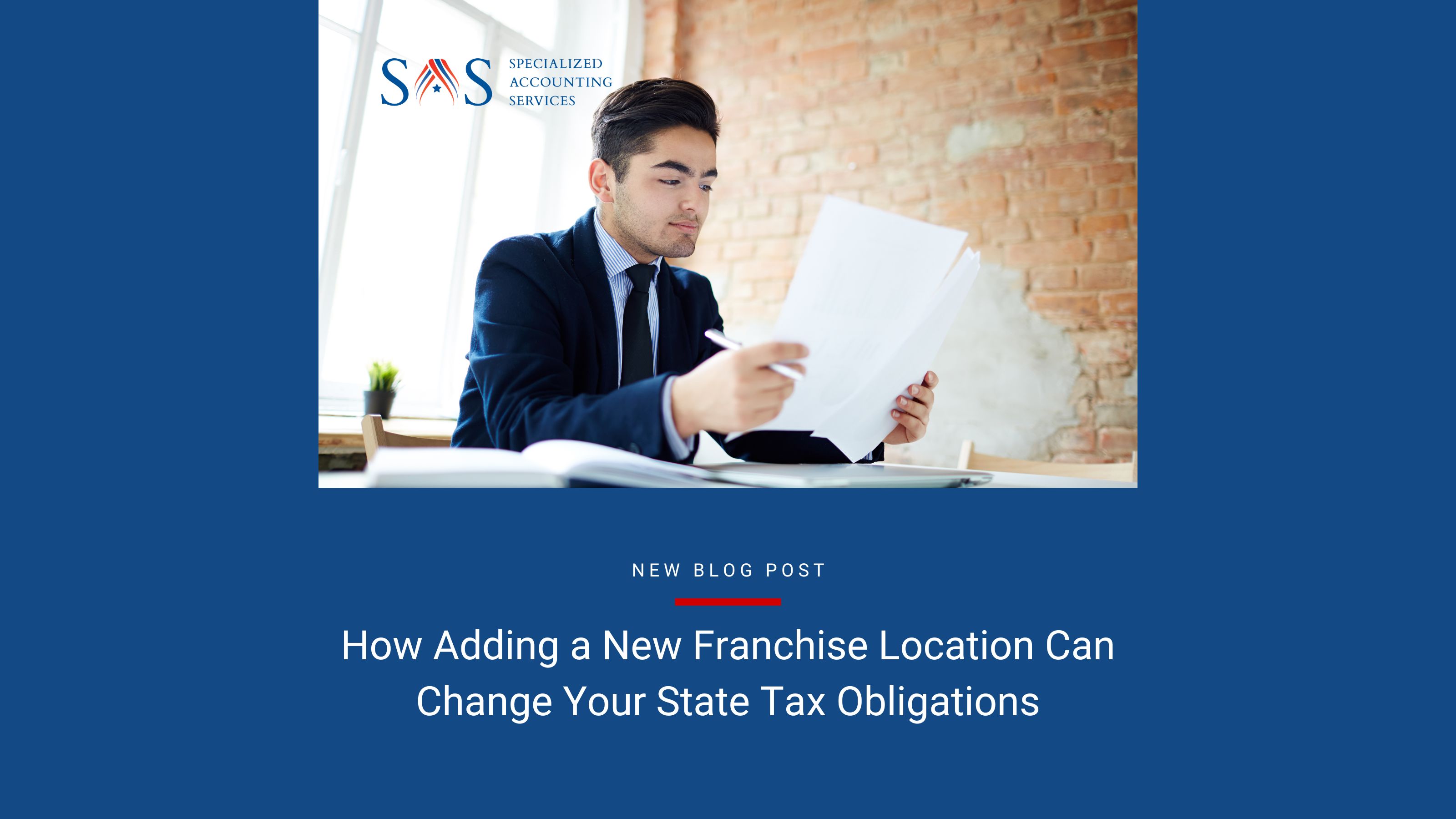 New Franchise Location State Tax